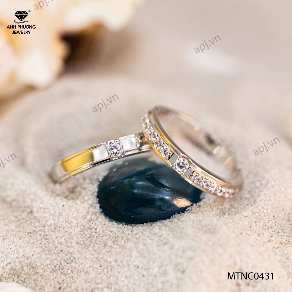 Top 4 thiết kế nhẫn cưới vàng trắng lý tưởng nhất cho ngày trọng đại của đôi bạn