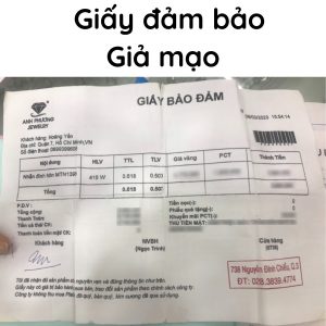 Thực hư việc giấy bảo đảm của APJ bị giả mạo