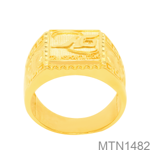 Nhẫn Nam Vàng Vàng 18K - MTN1482