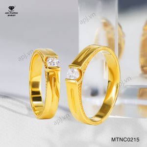 Nhẫn Cưới Vàng Vàng 610 - MTNC0215