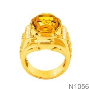Nhẫn Nam Vàng Vàng 18K - N1056
