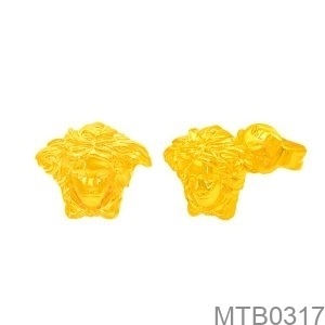 Bông Tai Nữ Vàng Vàng 18K(750) - MTB0317