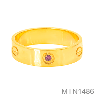 Nhẫn Nam Vàng Vàng 10K(417) - MTN1486