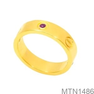 Nhẫn Nam Vàng Vàng 10K(417) - MTN1486