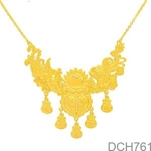 Dây Chuyền Cưới Vàng 24K - DCH761