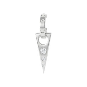 Bông Tai Nam Vàng Trắng 18K - MTB0336