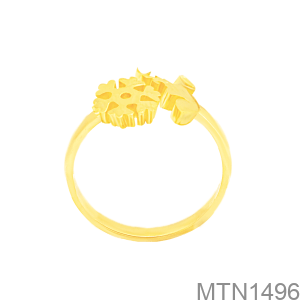 Nhẫn Nữ Vàng Vàng 18K - MTN1496