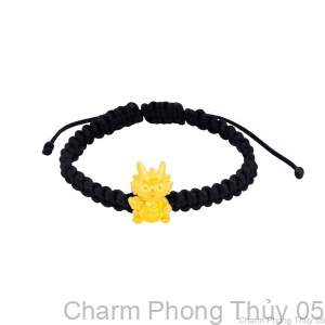 Charm Vàng 999.9 Hình Rồng - Charm Phong Thủy 05