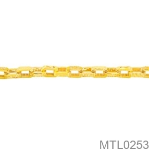 Lắc Tay Nam  Vàng Vàng 18K(750) - MTL0253