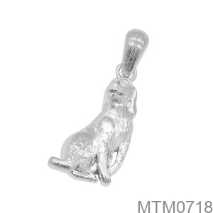 Mặt Dây Vàng Trắng 10K(417) - MTM0718