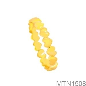 Nhẫn Nữ Trái Tim Vàng Vàng 18K(750) - MTN1508