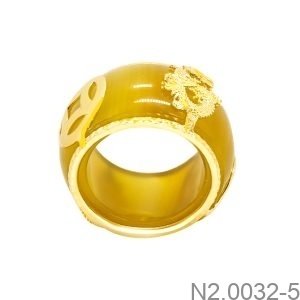 Nhẫn Nam Vàng Vàng 18K - N2.0032-5