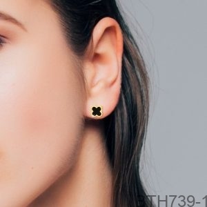 Bông Tai Nữ Vàng Vàng 18K(750) - BTH739-1