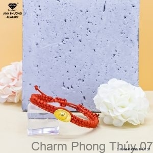 Charm Vàng 999.9 Hình Thỏi Vàng - Charm Phong Thủy 07