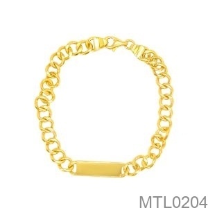 Lắc Tay Nam Vàng Vàng 610 - MTL0204