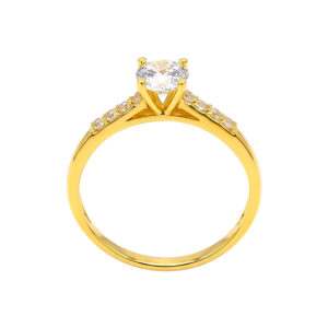 Nhẫn Cầu hôn Vàng Vàng 18K - N1.0075-1