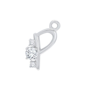 Mặt Dây Nữ Bạc Chữ P - SMTM0739