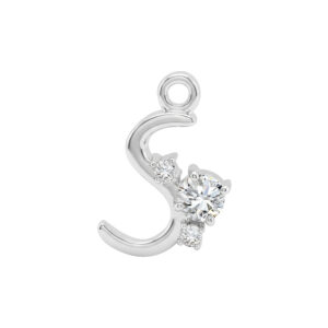 Mặt Dây Nữ Bạc Chữ S - SMTM0742