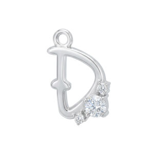 Mặt Dây Nữ Bạc Chữ Đ - SMTM0746