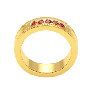 Nhẫn Nam Vàng Vàng 18K - MTN1548