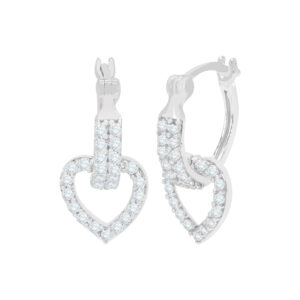 Bông Tai Nữ Vàng Trắng 10K - BTP281