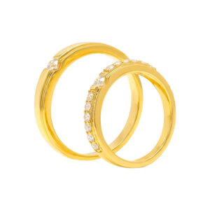 Nhẫn Cưới Vàng Vàng 610 - MTNC0431-1