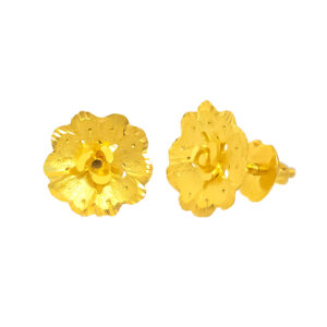 Bông Tai Cưới Vàng 24K - BTH402