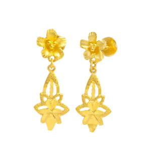 Bông Tai Cưới Vàng 24K - BTH542