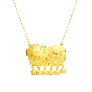 Dây Chuyền Vàng Cưới 24K - DCH901