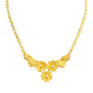 Dây Chuyền Vàng Cưới 24K - DCH939