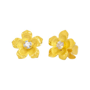 Bông Tai Cưới Vàng Vàng 24K - BTH964