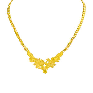 Dây Chuyền Cưới Vàng Vàng 24K - DCH841