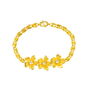 Lắc Tay Cưới Vàng Vàng 24K - LTH950