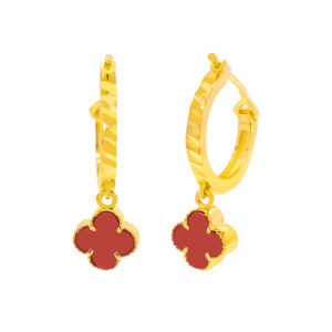 Bông Tai Nữ Vàng Vàng 18K - MTB0373