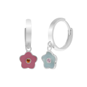 Bông Tai Nữ Vàng Trắng 10K - MTB0374