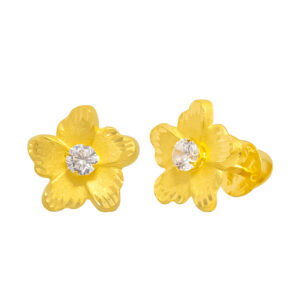 Bông Tai Cưới Vàng Vàng 24K - BTH897