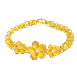 Lắc Tay Cưới Vàng Vàng 24K - LTH916