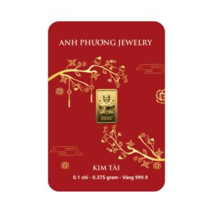 Kim Tài 0.1 chỉ Thần Tài Đến Vàng 999.9 - KT01