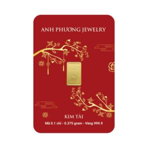 Kim Tài 0.1 chỉ Chữ Tài Vàng 999.9 - KT02