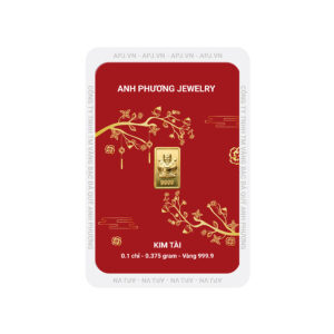 Kim Tài 0.1 chỉ Thần Tài Đến Vàng 999.9 - KT01