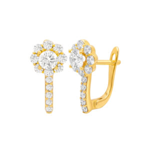 Bông Tai Nữ Vàng Vàng 610 - BTK202