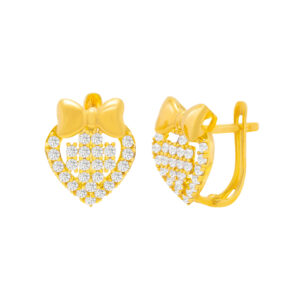 Bông Tai Nữ Vàng Vàng 610 - BTK247