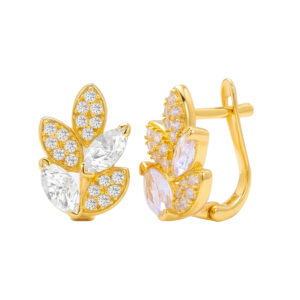 Bông Tai Nữ Vàng Vàng 610 - BTK256