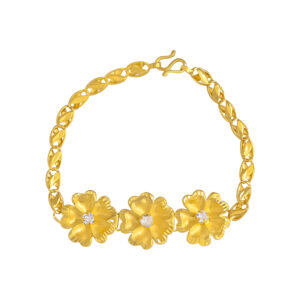 Lắc Tay Cưới Vàng Vàng 24K - LTH924