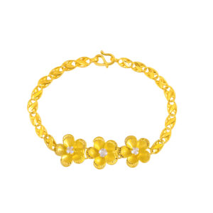 Lắc Tay Cưới Vàng Vàng 24K - LTH925