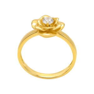 Nhẫn Nữ Vàng Vàng 14K - NB0003