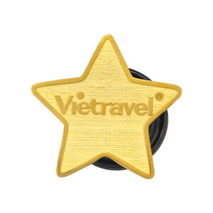 Huy Hiệu Cài Áo Vietravel Mạ Vàng 24K - Pin 21