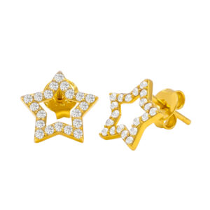 Bông Tai Nữ Vàng Vàng 610 - BTH658