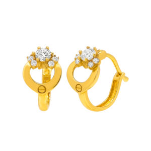 Bông Tai Nữ Vàng Vàng 610 - MTB0368