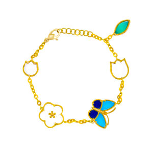 Lắc Tay Nữ Vàng Vàng 18K - MTL0287